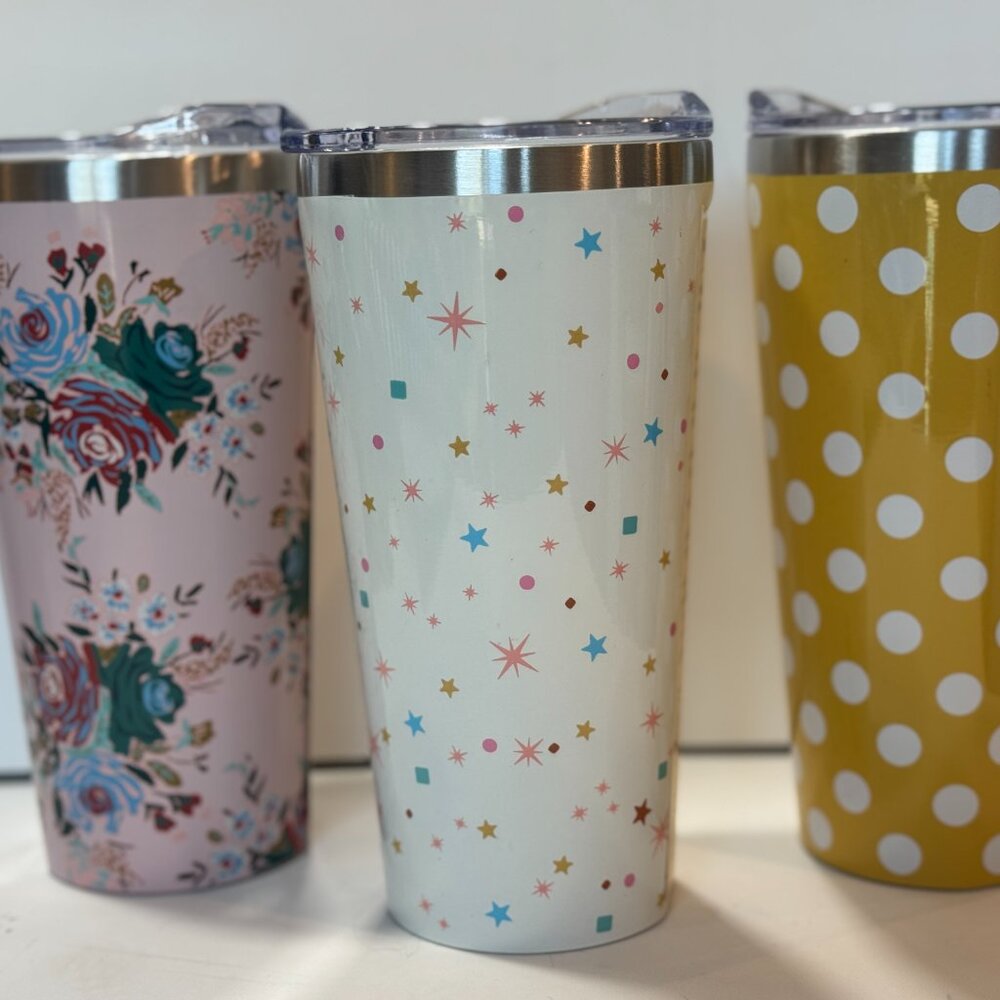 Matilda Jane Tumbler 20oz Insulated NWT pink, white, gold choose one or all 3!